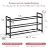 Sturdy Expandable Shoe Shelf With Folding Feature Great For Small Spaces And Apartment Use