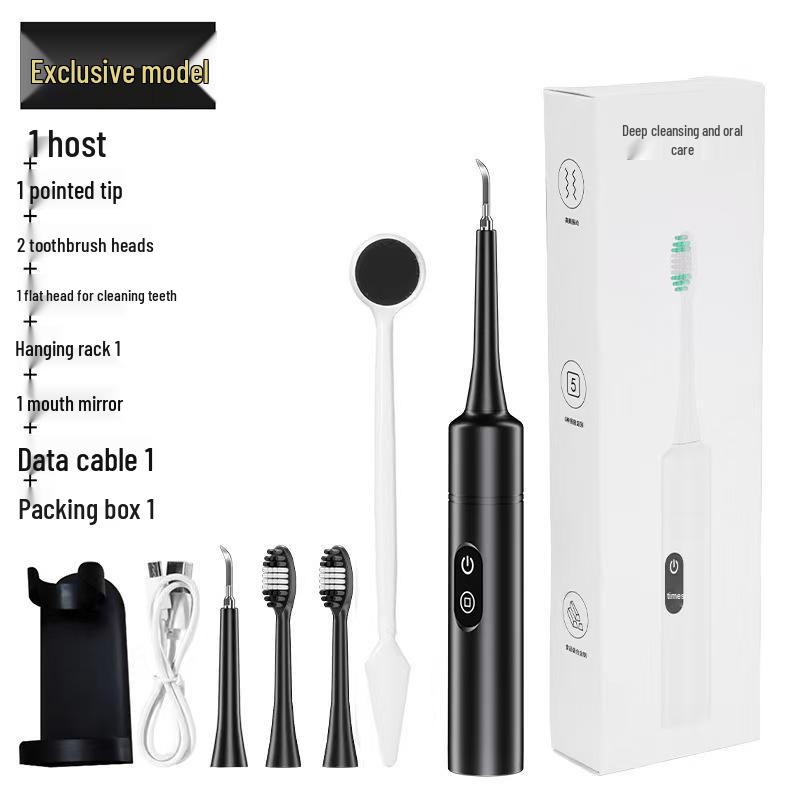 Ultrasonic 6-in-1 Electric Tooth Cleaner & Water Flosser