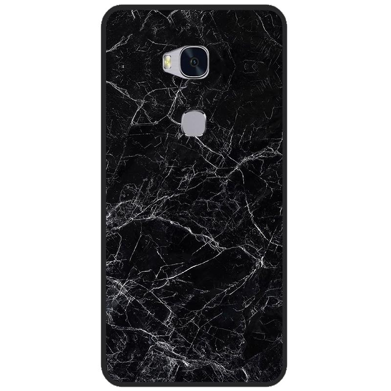 For Huawei GR5 2016 Honor 5X Phone Case Cute Silicone Case For Huawei Honor 5X 5 X Cover KIW-L21 5.5 " Soft TPU Protection Shell