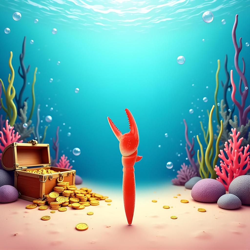 1Pc Novelty Crab Claw Pens Lobster Claw Pens Fun Ballpoint Pens Adorable Gel Pen Comfortable Grip Smooth Writing Student Pen,for School Office