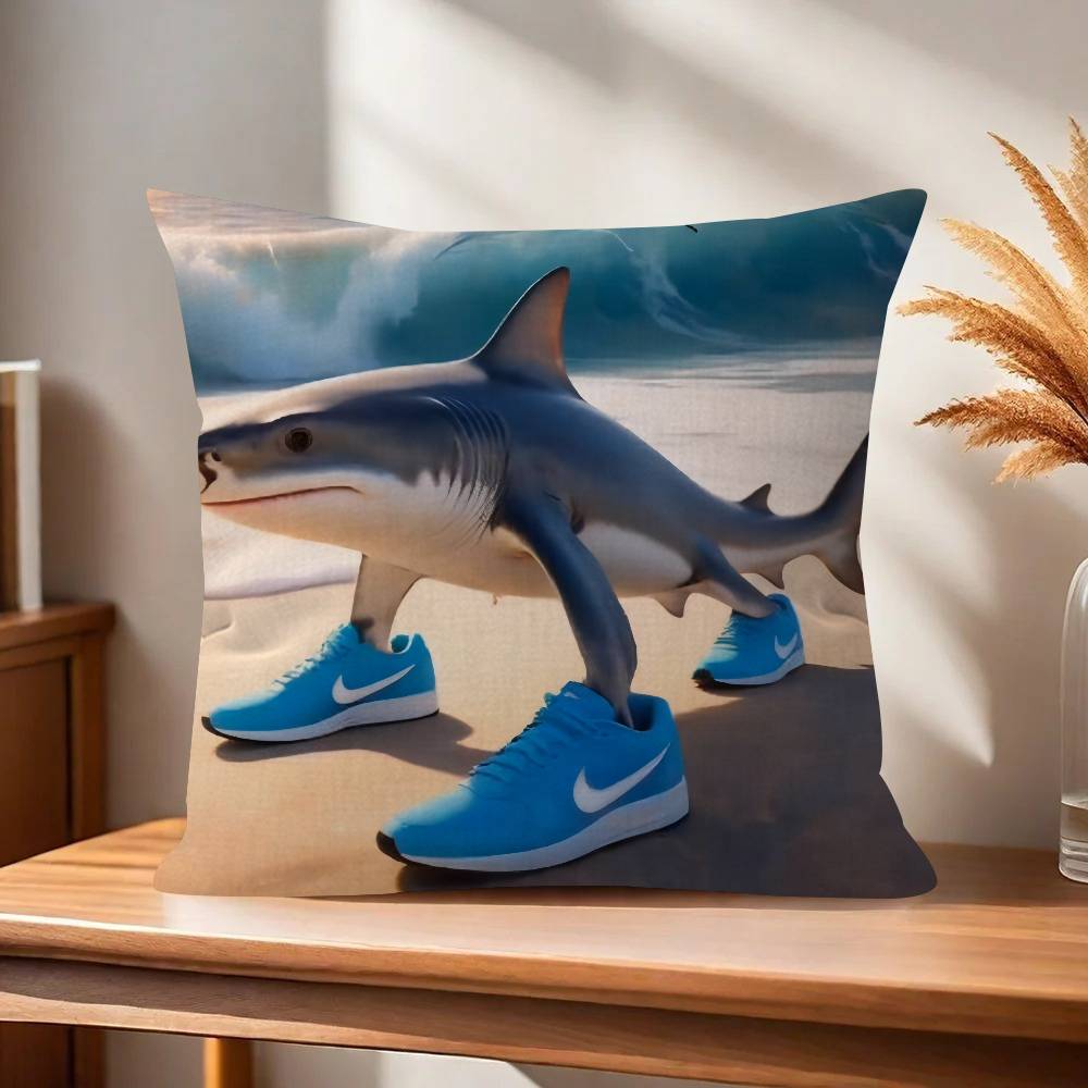 ITALlAN Brainrot Creative animal Cushion Cover Inches Farmhouse Decor Home Throw Pillow Covers for Couch Decorations