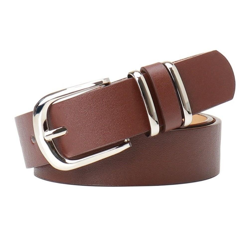 Metal Buckle Leopard Print Belt Plush Waistband Elegant PU Leather Waist Belt Dress Decoration кофейный