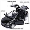 1:32 Scale Model X Alloy Diecast Toy Car, Pull Back Vehicle Door Opening with Sound and Light for Kids Adults Gift Collection