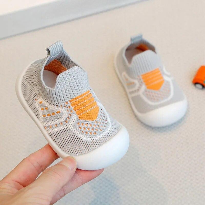 New Baby Socks Shoes Infant Color Matching Cute Kids Boys Shoes Doll Soft Soled Child Floor Sneaker First Walkers Toddler Girls