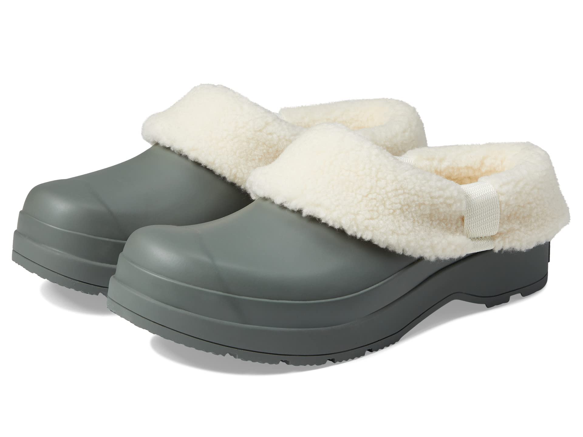 

HUNTER Play Sherpa Insulated Urban Size 9 Clogs, Grey,