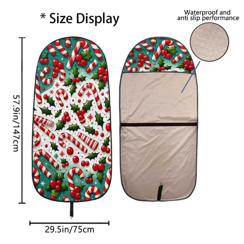 Beach Travel Front Seat Towel Sleeve , Absorbent Car Seat Cover with Hooded Top, Washable Full-Cover Form for Drivers