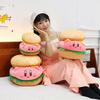 Cute Burger Star Kirby Plush Toy Cute Kirby Beast Bread Doll for Girls