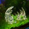 2pcs/set Resin Dragon Bone Landscaping Stones Lifelike Fish Hiding Cave Shelter  Fish Tank