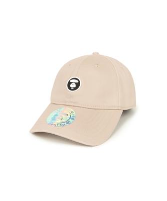 Eipeu Aape Now Moonface Logo Cap Beige / Aapcpm4865Xxqbgl