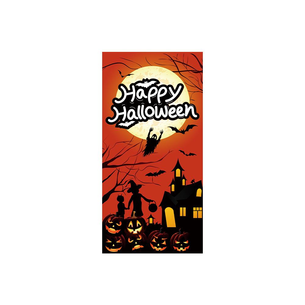 Day of the Dead Festival Polyester Door Banner - Customizable Party Decoration