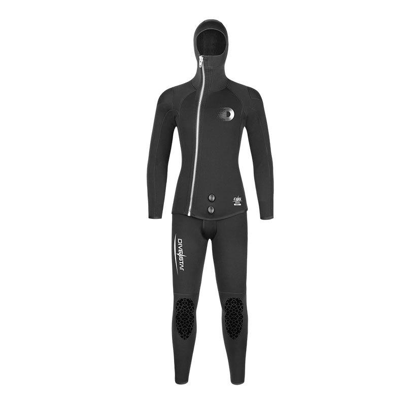 Qianxing Unisex 5mm Wetsuit Set - Cold Protection for Surfing, Winter Swimming, and Deep Diving
