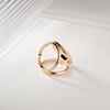 Scarf Button Clip Multi-Functional Gold-Tone Triple-Loop Scarf Clip Adjustable Alloy Scarf Holder Non-Slip Accessory