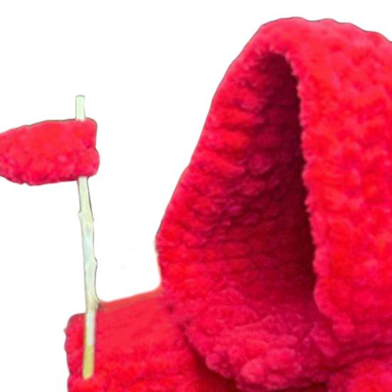 Crocheted Grim Reaper Handmade Reaper Doll Witchy Ghost Crochet Doll Bag Charm Tabletop Decoration Gift for Halloween Lovers
