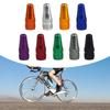 4Pcs Bike Tire Valves Stem Caps Aluminium Alloy Tire Valves Stem Covers Universal Bike Tire Caps Bike Accessories