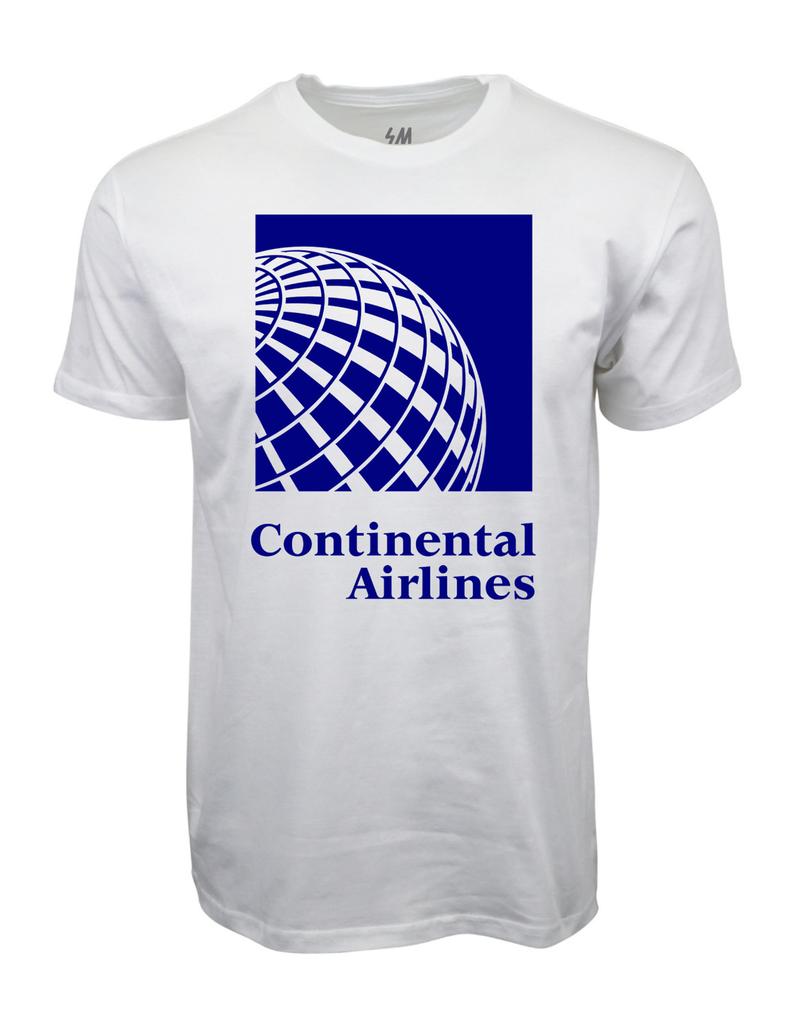 Continental Airlines Graphic T Shirt