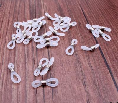 50pcs Silicone Anti Slip Rings for Eyeglasses Adjustable Eyewear Holder Loops Durable Flexible Non Slip Accessories for Glasses