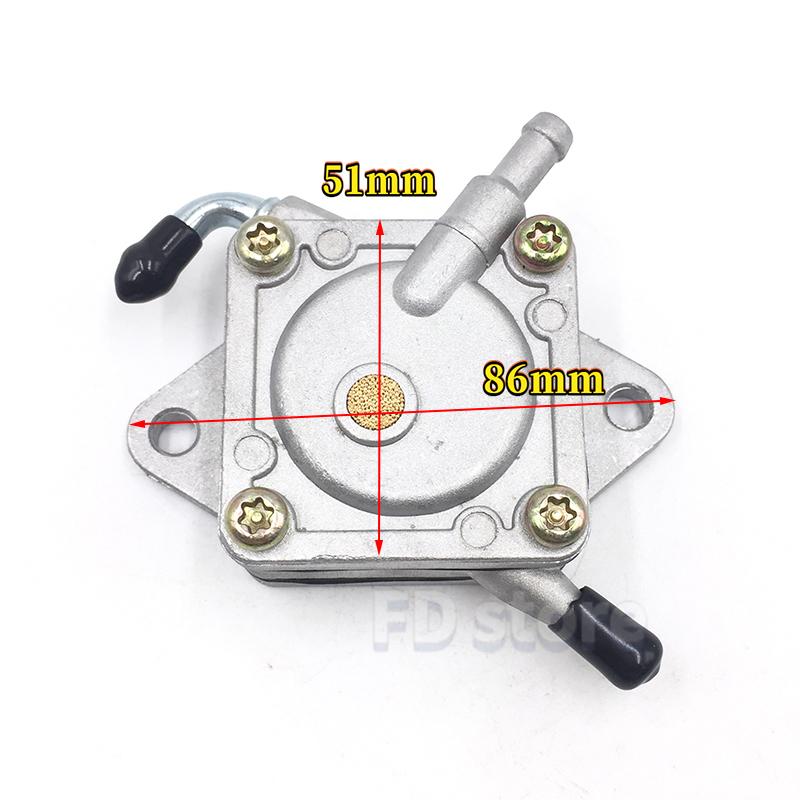 Fuel Pump For Club Car Gas Golf Cart DS Precedent 290 350FE Kawasaki KAF300 49040-2067 Mule 500 520 550  FE290 FE350