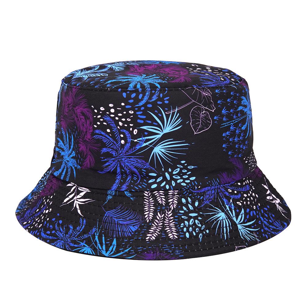 China Manufacture Sublimation Printed Logo Custom Reversible Printing Bucket Hat Mushroom Adults