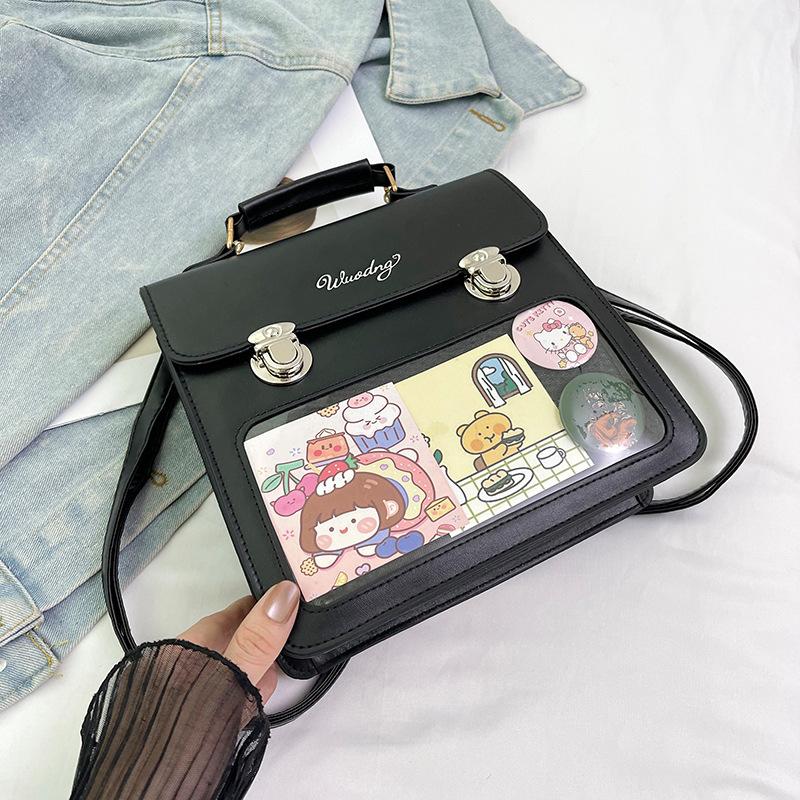 

Handbag Daily Beautiful One Shoulder Crossbody New Retro Backpack Personalized Bag Female