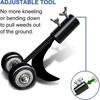 Cisea Manual Weeding Tool, Manual Weeder With Wheels, For Cleaning Between Stone Slab Patios And Lawns