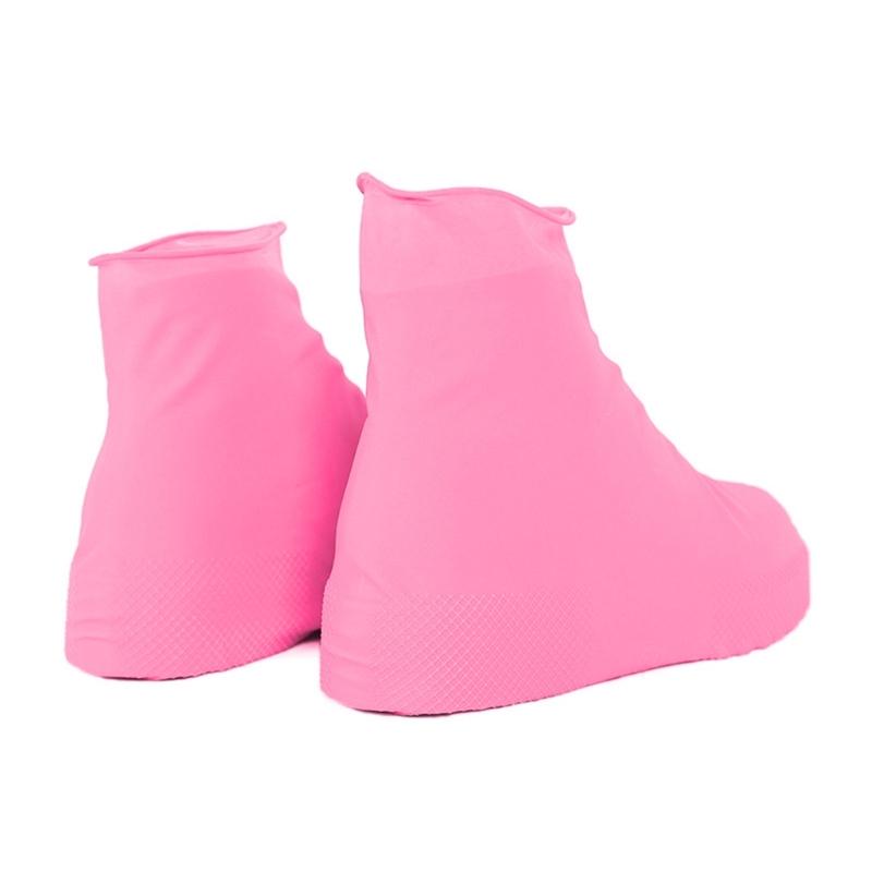 Copriscarpe in Silicone Impermeabili Elastiche Galosce da Pioggia per Giornate Piovose all'Aperto Antiscivolo Resistenti all'Usura Copriscarpe da Pioggia