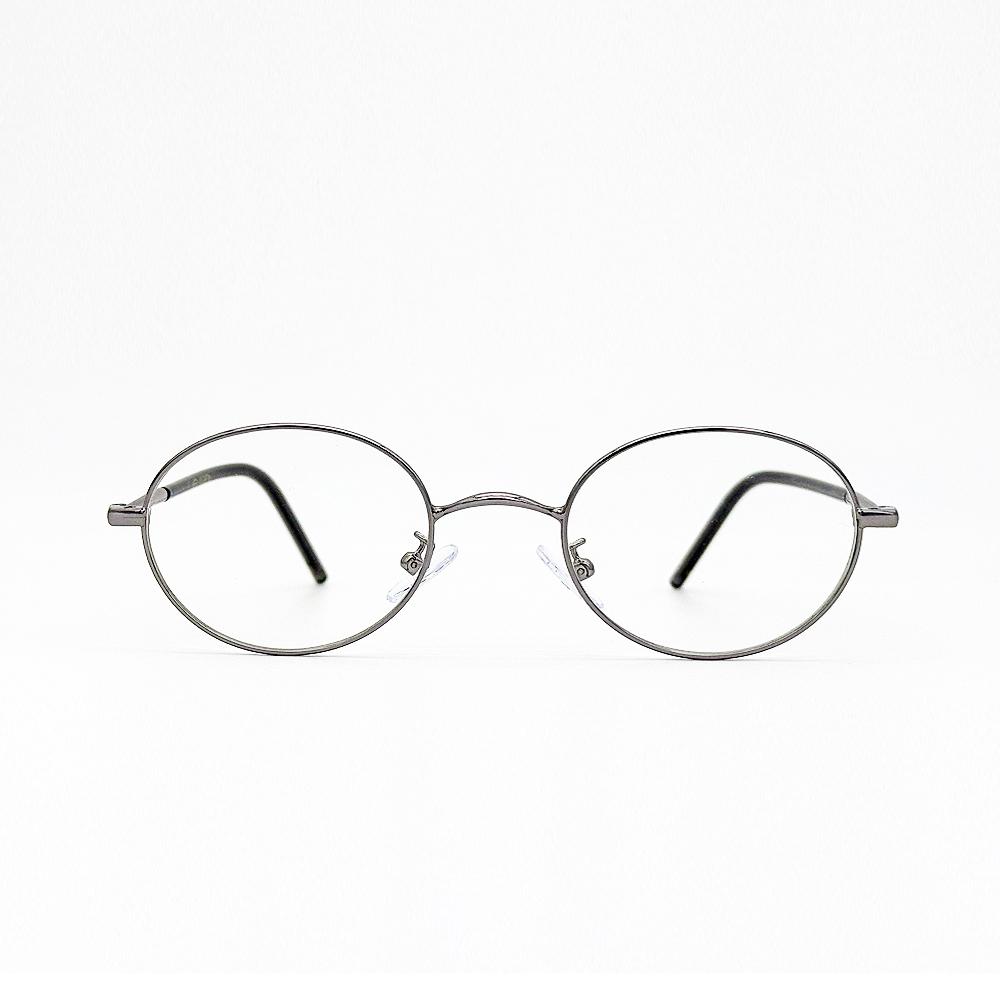 Lapeullolida Alt Silver Small Round Metal Glasses