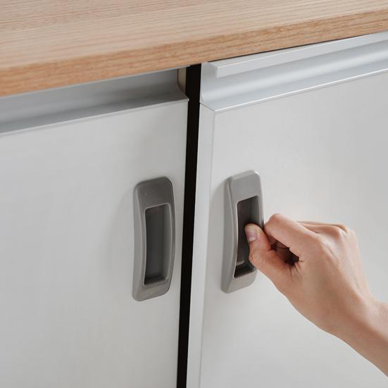 2 Stück selbstklebende Türgriffe, einfache Installation, fester Griff, vielseitig einsetzbare Türgriffe für Kühlschränke, Schränke, Fenster
