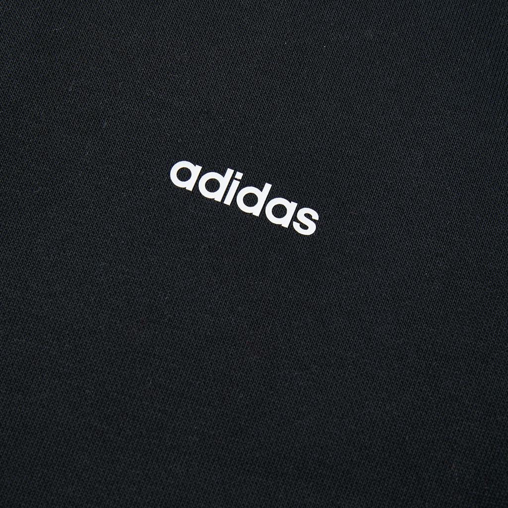adidas Round Neck Printed Letter Sweatshirt Women Sweatshirt Black JE3599