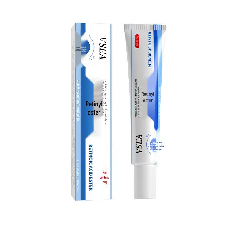 Retinoid Ester & Vitamin E Cream for Reducing Comedones, Melanin, and Chicken Skin - Face & Body Lotion