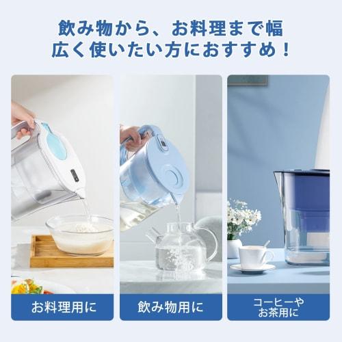 Delippo Brita Cartridges, Compatible with Water Filter Pots, High-Removal Filter Cartridges for Water Purifiers, Compatible with New and Old Brita Por