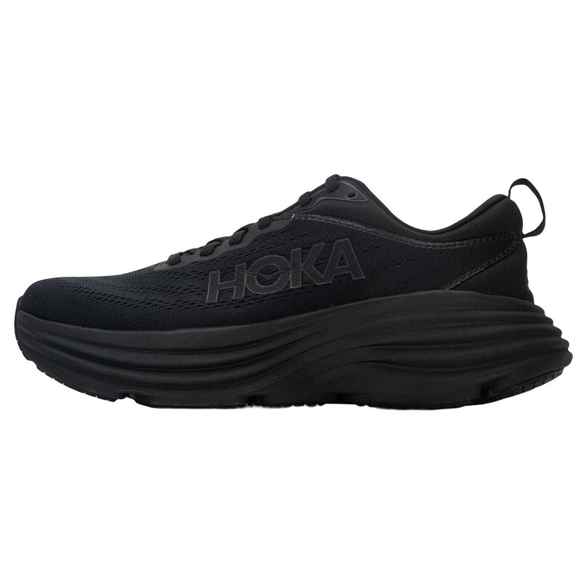 HOKA Bondi 8 Wide Triple Черные женские кроссовки 1127954-BBLC