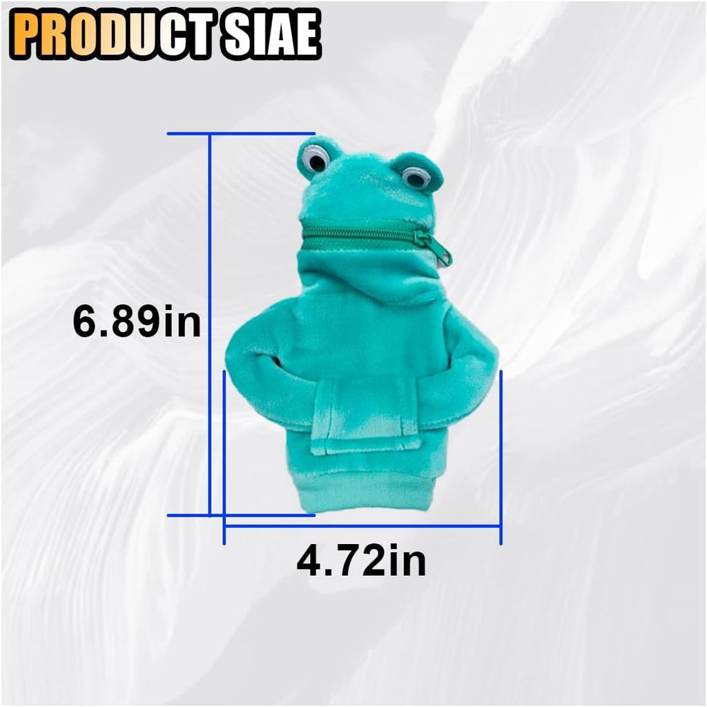Mini Frog Gear Stick Car Shifter Hoodie, Gear Shift Cover Funny Gearshift Sweater, Gear Shift Knob Hoodie Protector, Cute Gadgets Car Interior