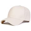 Unisex Solid Color PU Leather Baseball Caps Spring and Autumn Outdoor Adjustable Casual Hats Sunscreen Hat Sports Cap