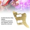 13-Hole Electric Guitar Pickguard with Scratch Plate, for Jazzmaster, Squier, and Classic Vibe Guitars, Vintage Style with Aluminum Alloy Shell (Gold)