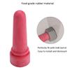 5pcs Animal Feeding Supplies Little Cow Calf Milk Nipple 6.9cm Length Rubber Milk Drink Nipples