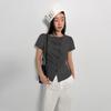 GREEN BELT Striped Short Sleeve Shirt