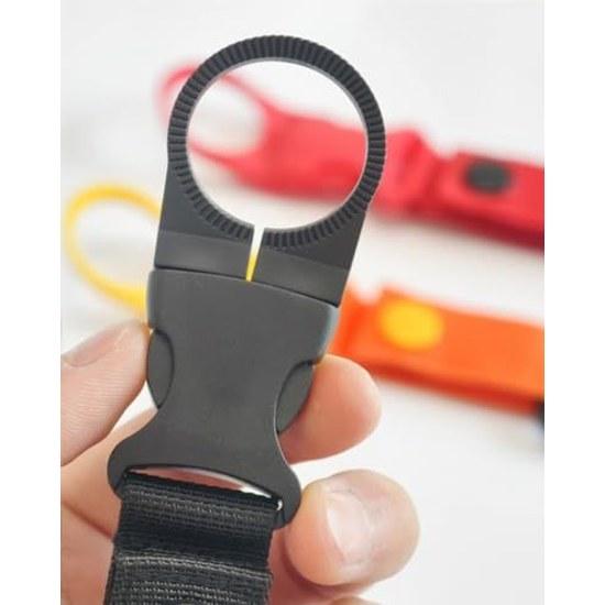Pet Bottle Holderdrink Holderwith Carabiner (removable)belt Hold Compatibleoutdoormountaineeringcampinghikingfor Mountain Climbinghydrationeasy Attach