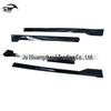TRD Sport Style Side Skirt Set for 2018-2022 Toyota Camry - Black with Red Edge