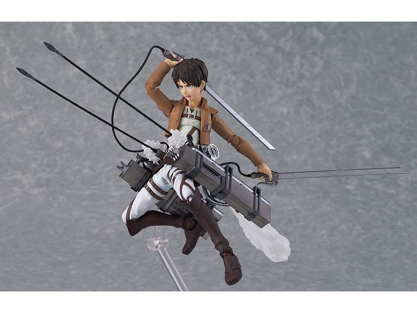 Attack on Titan: Captain Levi, Eren, and Mikasa Action Figures