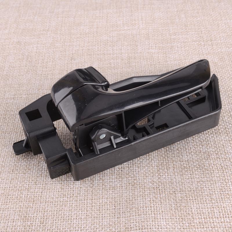 83610-3K520 83620-3K520 1 Pair Car Interior Rear Left & Right Door Handle Fit for Hyundai Sonata 2008 2009 2010 Black Plastic