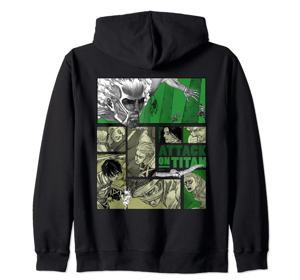 [Second Official Merchandise] Attack on Titan: Battle of Heaven and Earth 3 Zip Hoodie