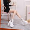 2025 Nightclub Thick Heel 15cm Autumn Winter Women's Shoes Super High Heel High Bare Short Boots ZYW-659-16