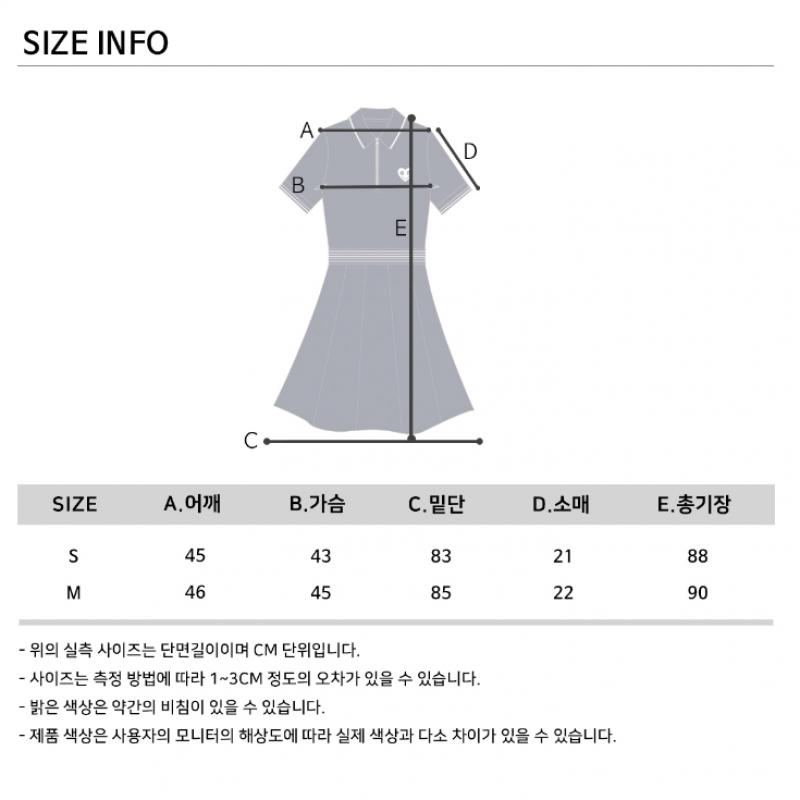 Goxo Zip Up Dress Navy Smile Heart Collar