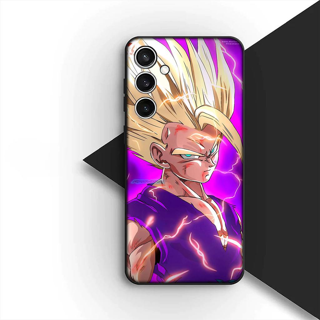 Cover for Samsung Galaxy S20 S22 S21 FE Ultra Plus A07 A17 A15 A16 A25 A57 A37 Phone Case Anime Son Gohan Dragon Gokus Ball
