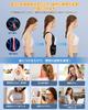 KAJICOO Hunchback Correction Posture Adjustable Back Support Breathable and Suitable for Judo Shoulder Blade Pelvic Support and Lower Back Posture for