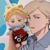 Spot Goods Anime Role Nanami Kento Cosplay 20cm Plush Stuffed Doll Body Lovely Dress Up Toy Figures Dolls Xmas Kids Toys Gifts
