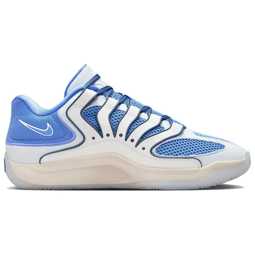 Nike KD 18 EP Versatile Comfortable Durable Breathable Low-Top Basketball Shoes Men Sneaker Blue White HV1991-401