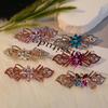 Korean Crystal Hair Clip: High-End Women's Ponytail Headdress – Versatile, Fresh, Sweet Style