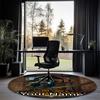 Custom Name Total War Warhammer Printed Round Rug Carpet Chair Rug Area Rug Entryway Doormats,for Office Chair Living Room Bedroom Kitchen Room.