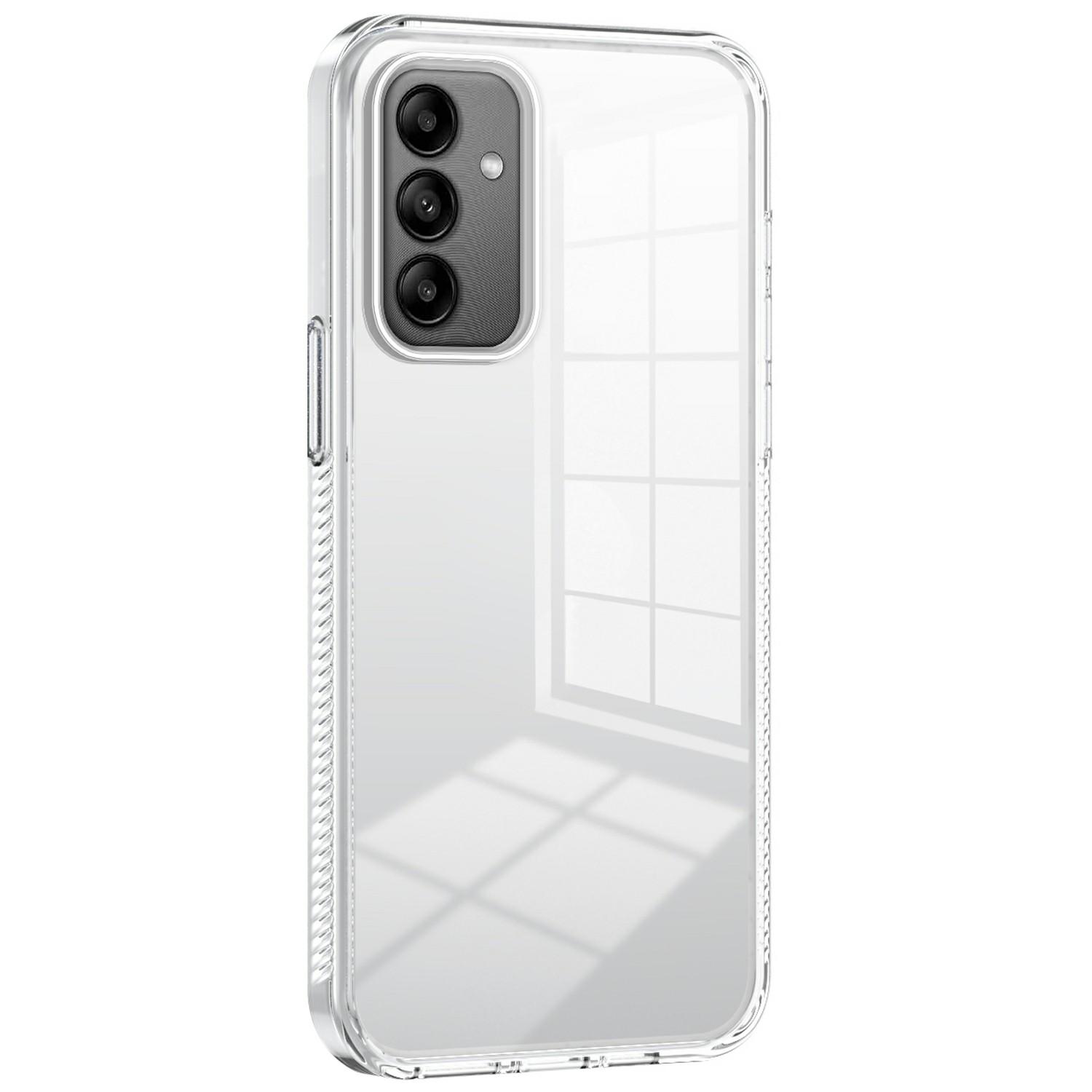 

For Samsung Galaxy A05s 4G Clear Phone Case TPU PC Anti-Slip Drop-Proof Back Cover A